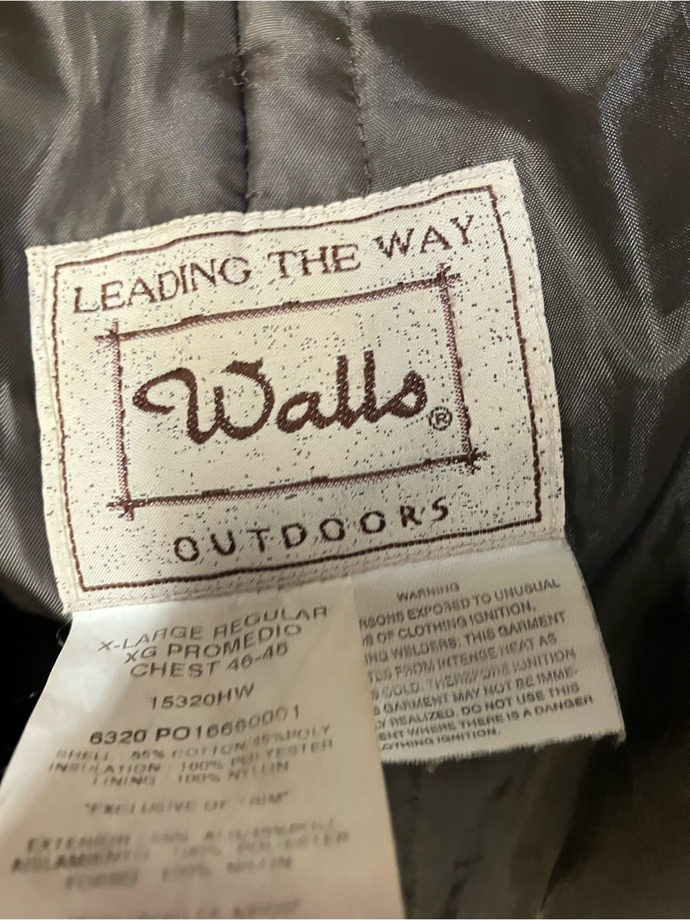 Walls Camouflage Insulated Jumpsuit in Brown and Green - Picture 6 of 16